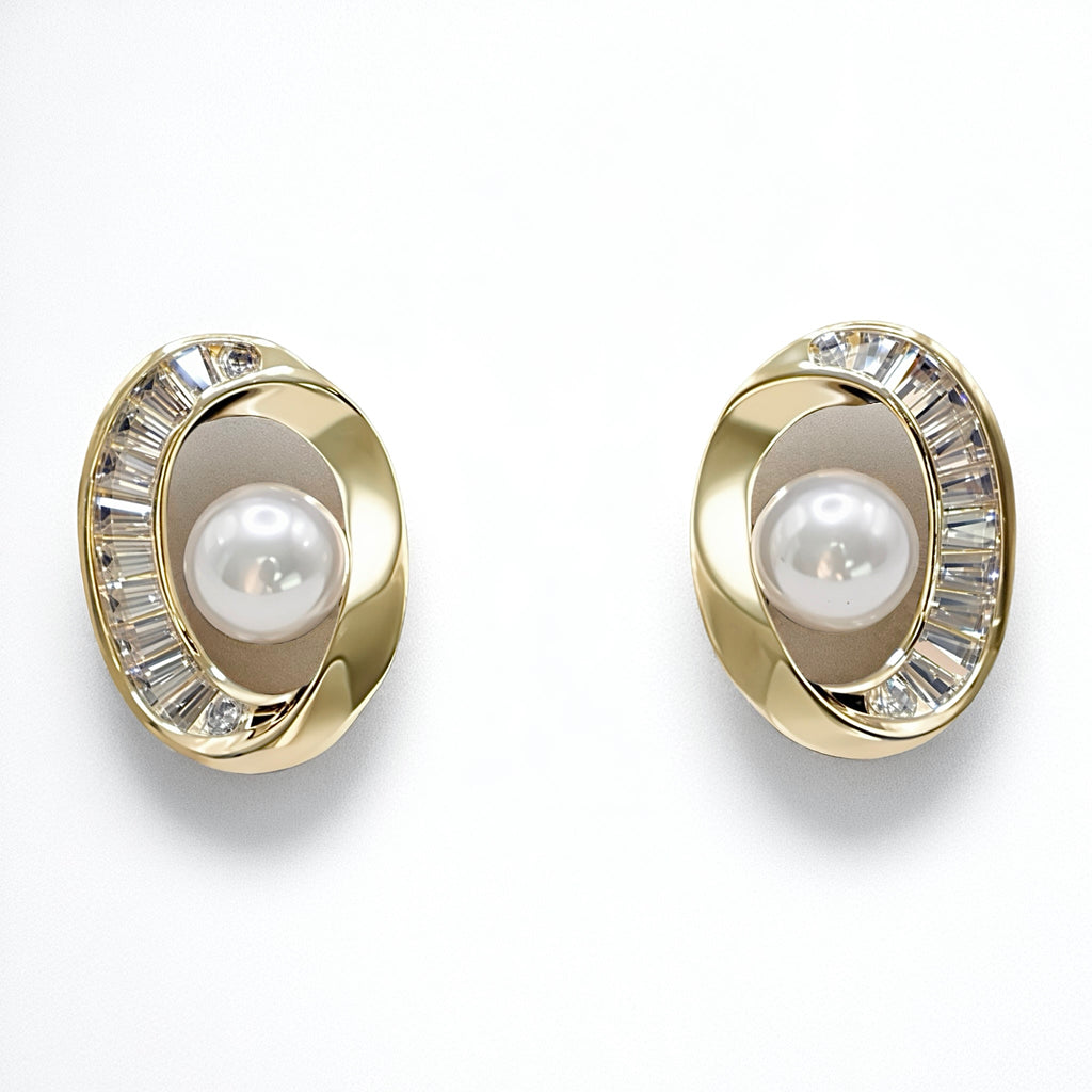 REGAL – Halo Pearl Stud