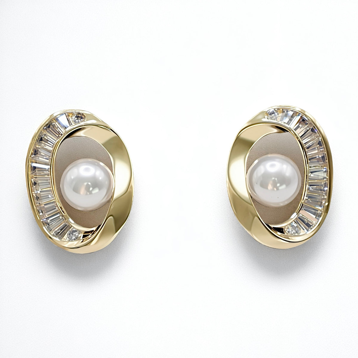 REGAL – Halo Pearl Stud
