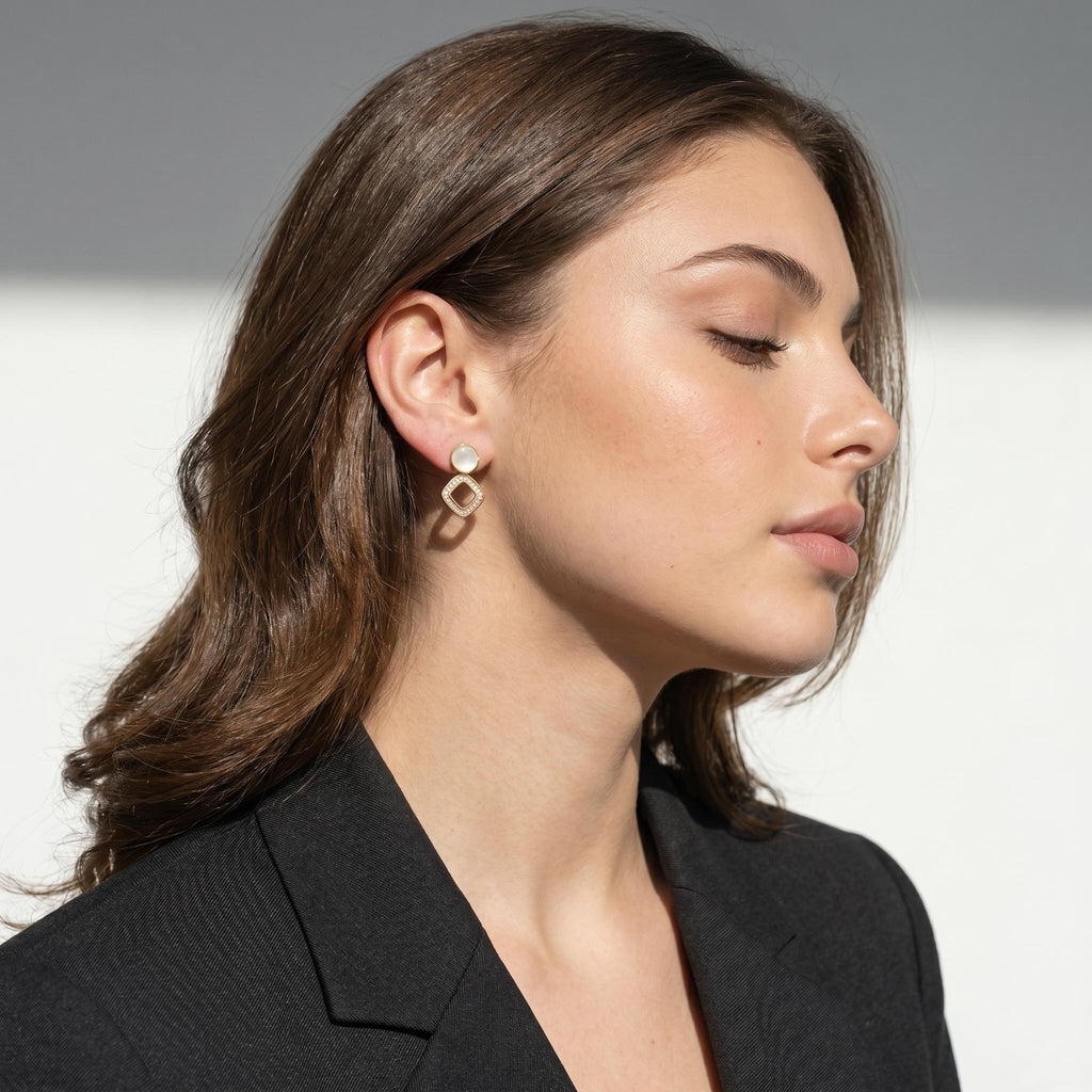 POISE – Silk Geometric Drop